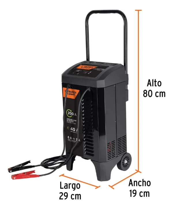 Cargador De Baterías Carba-200x Truper 19589