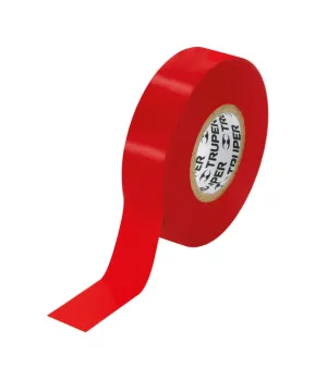 Cinta de aislar 19 mm × 18 m (roja)